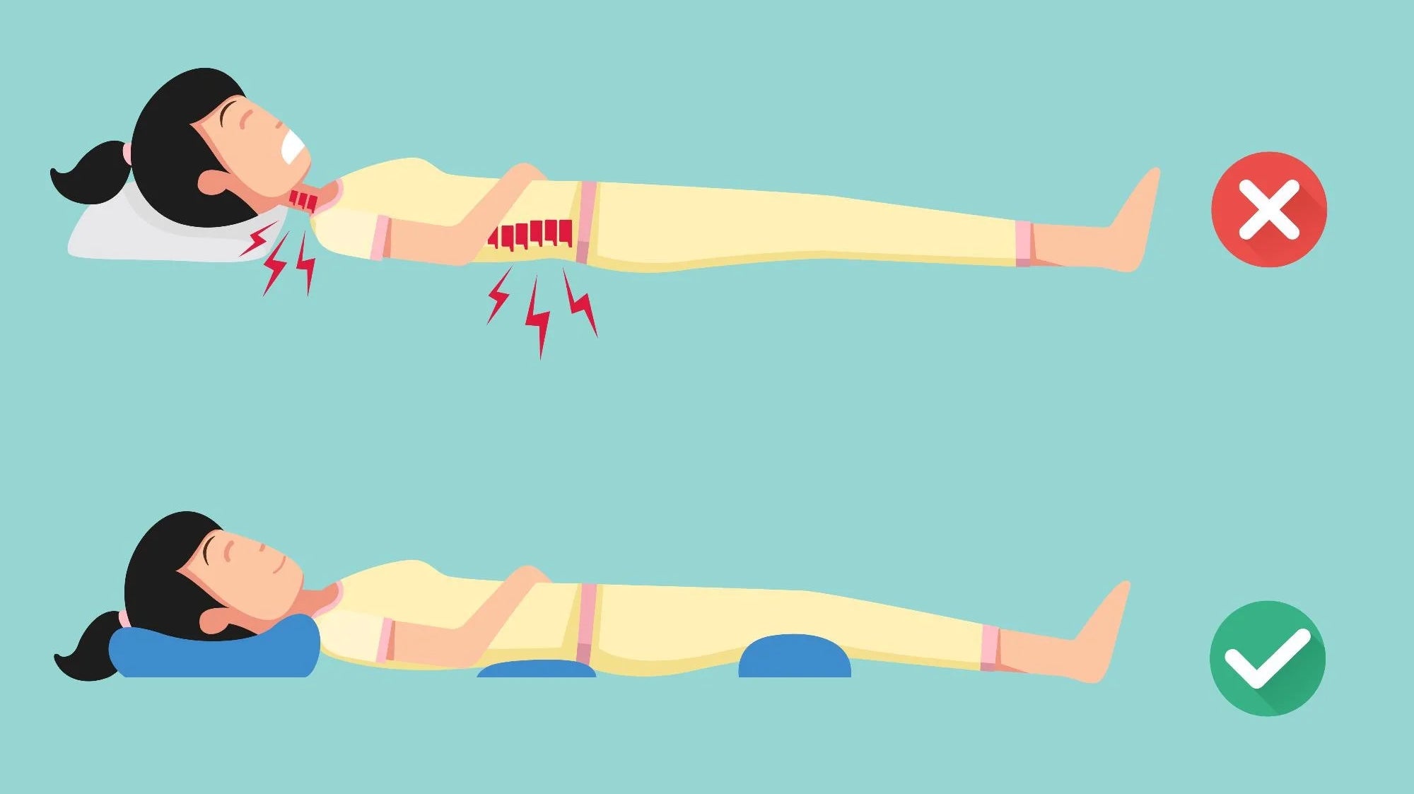 La migliore posizione per dormire - Matrahmaterassi