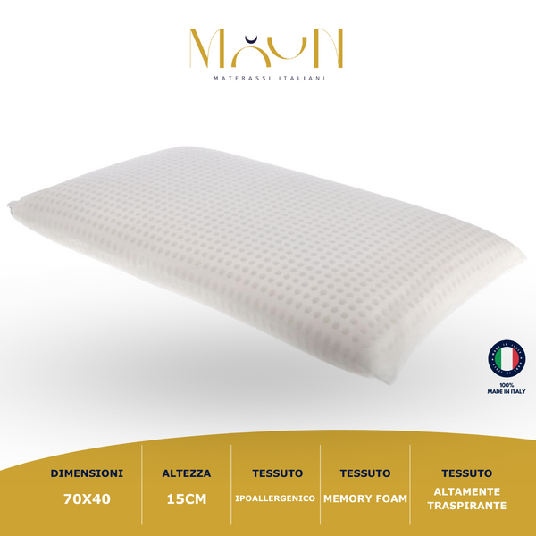 Cuscino in Memory Foam H15 Soft